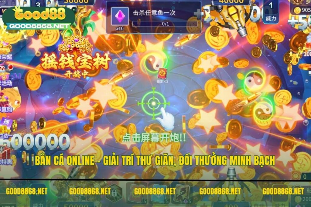 Bắn cá online - Giải trí thư giãn, đổi thưởng minh bạch