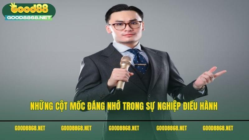 Những cột mốc đáng nhớ trong sự nghiệp điều hành