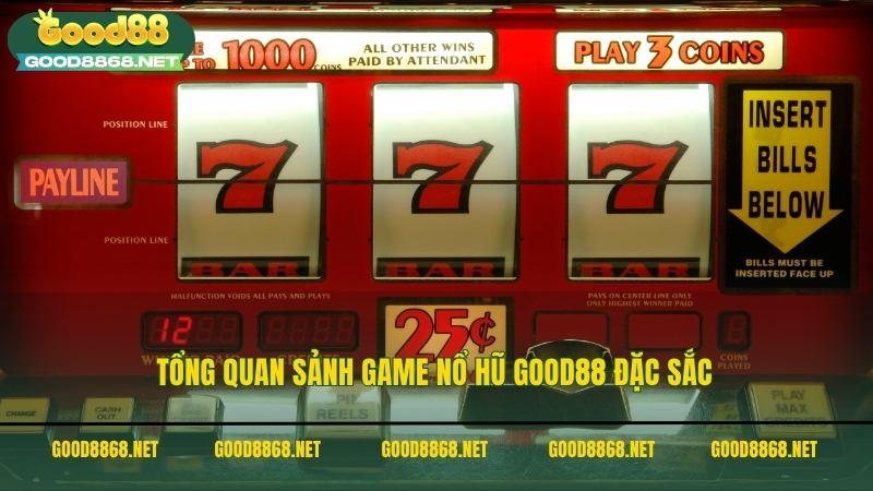 Tổng quan sảnh game nổ hũ Good88 đặc sắc