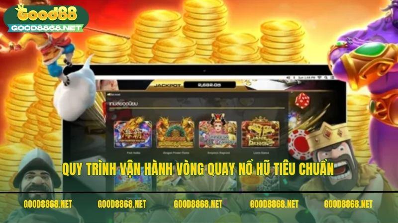 Quy trình vận hành vòng quay nổ hũ Ăn Khế Trả Vàng tiêu chuẩn
