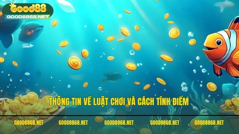 Thông tin về luật chơi và cách tính điểm trong game bắn cá Rùa Xanh