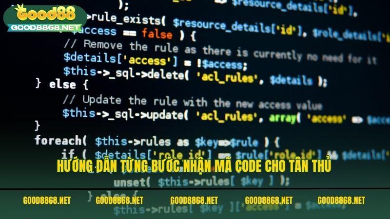Code Good88 và những cách thức đơn giản giúp nhận thưởng 4 Hướng dẫn từng bước nhận mã code Good88 cho tân thủ