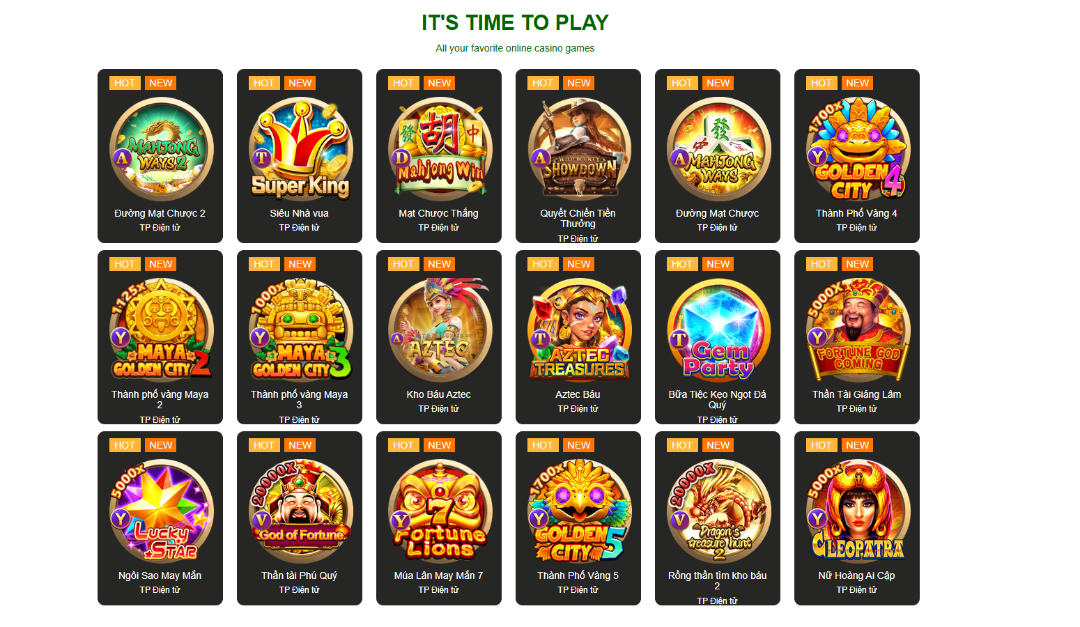 Khám phá các sảnh cược siêu HOT tại Good88